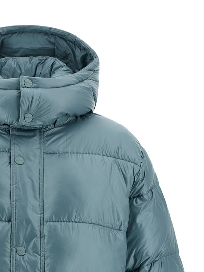 Carhartt Wip Blue Polyester Full-Length Jacket