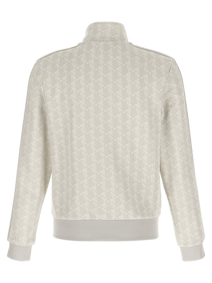 Lacoste Gray Polyester Sweatshirt