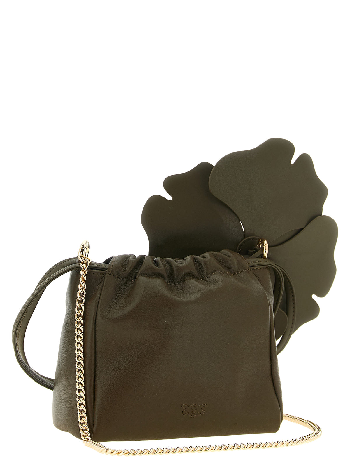 PINKO Bicolor Lambskin Clutch Bag