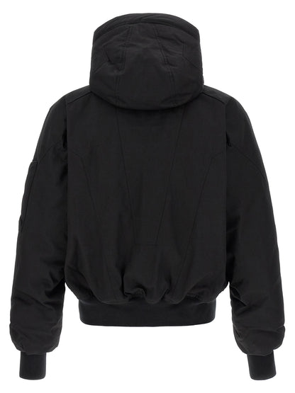 Thom Krom Black Cotton Bomber