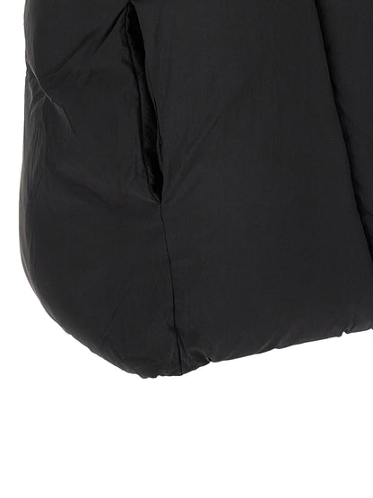 Thom Krom Black Nylon Sleeveless Jacket