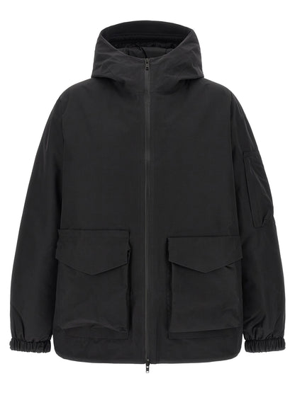 Y-3 Black Recycled Polyester Shell Jacket