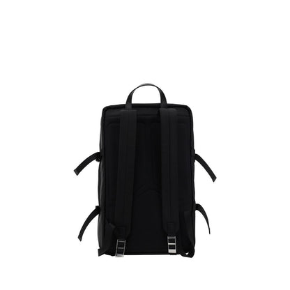 Prada Black Recycled Polyamide Backpack