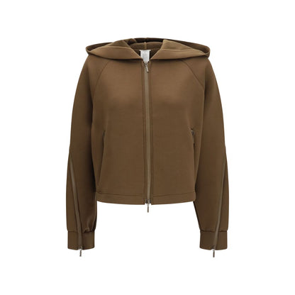 Wolford Brown Polyester Hoodie