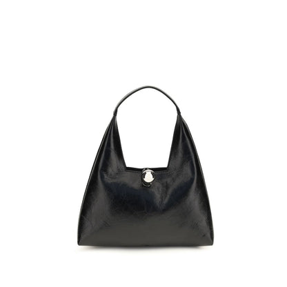 Marni Black Calf Leather Bos Taurus Shoulder Bag