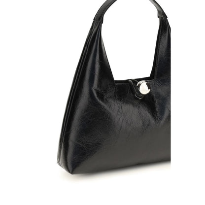 Marni Black Calf Leather Bos Taurus Shoulder Bag