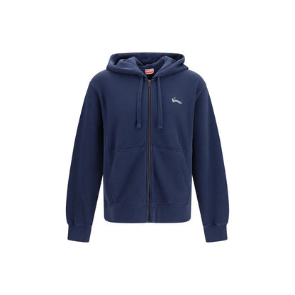 Kenzo Blue Cotton Sweatshirt