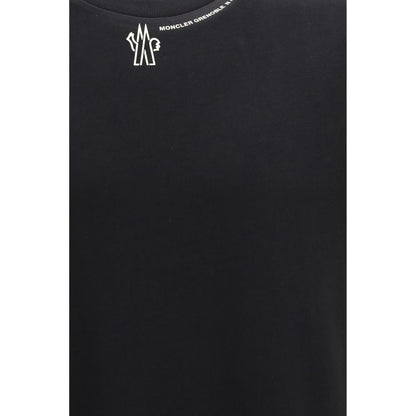 Moncler Grenoble Black Cotton T-Shirt