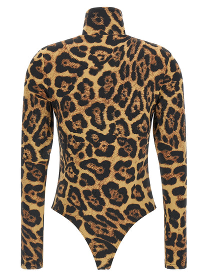 GOLDBERGH Brown Polyester Bodysuit