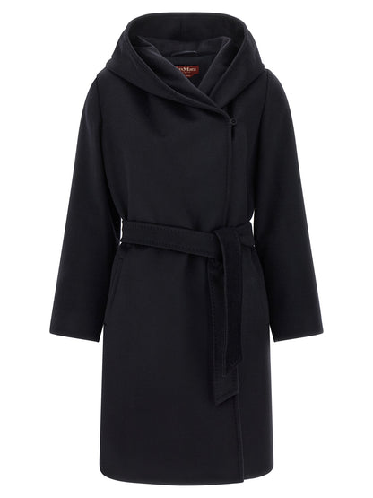 Max Mara Blue Wool Coat