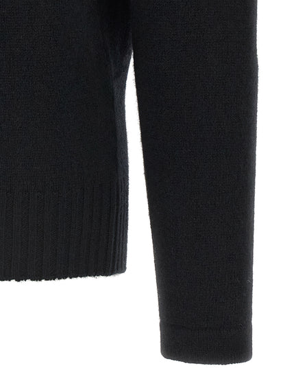 Alberta Ferretti Black Cashmere Cardigan