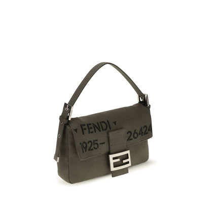 Fendi Bicolor Polyester Shoulder Bag