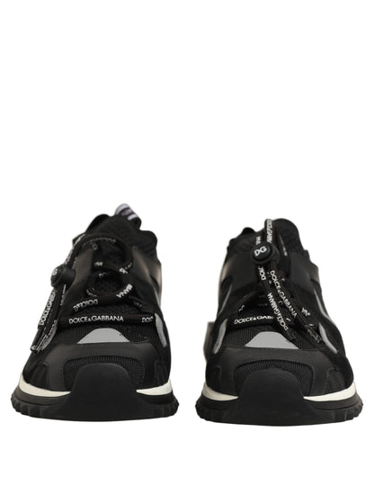 Dolce & Gabbana Black Sorrento Trekking Sneakers Men Shoes