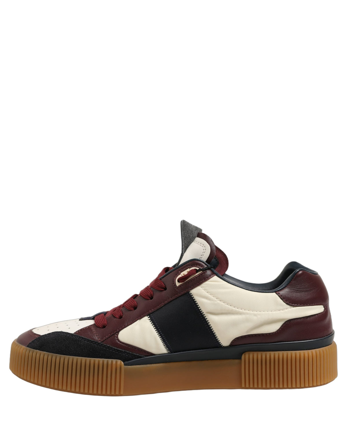 Dolce & Gabbana Multicolor Leather MIAMI Sneakers Shoes