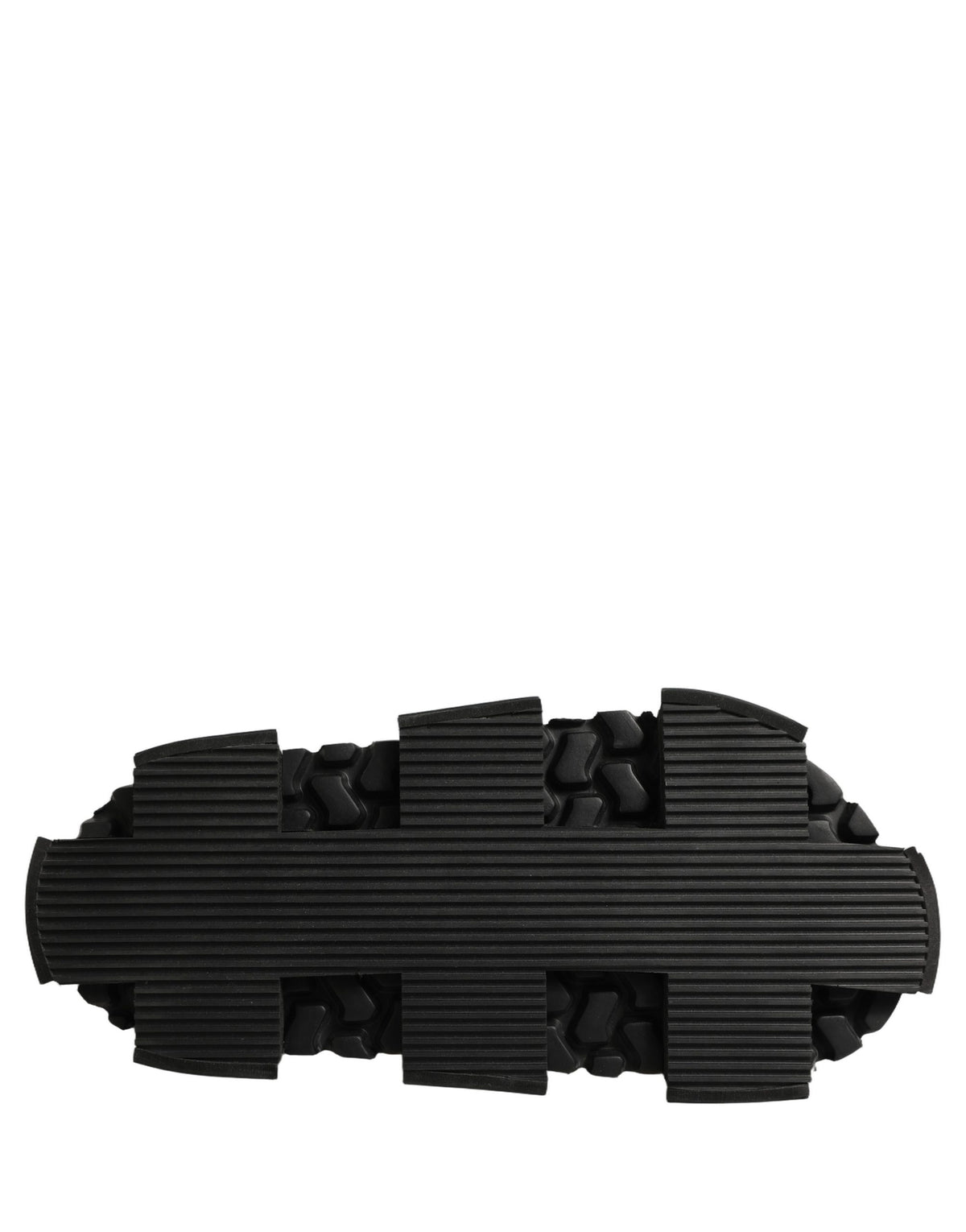Dolce & Gabbana Black Logo Detailed Men Chunky Sandals Shoes