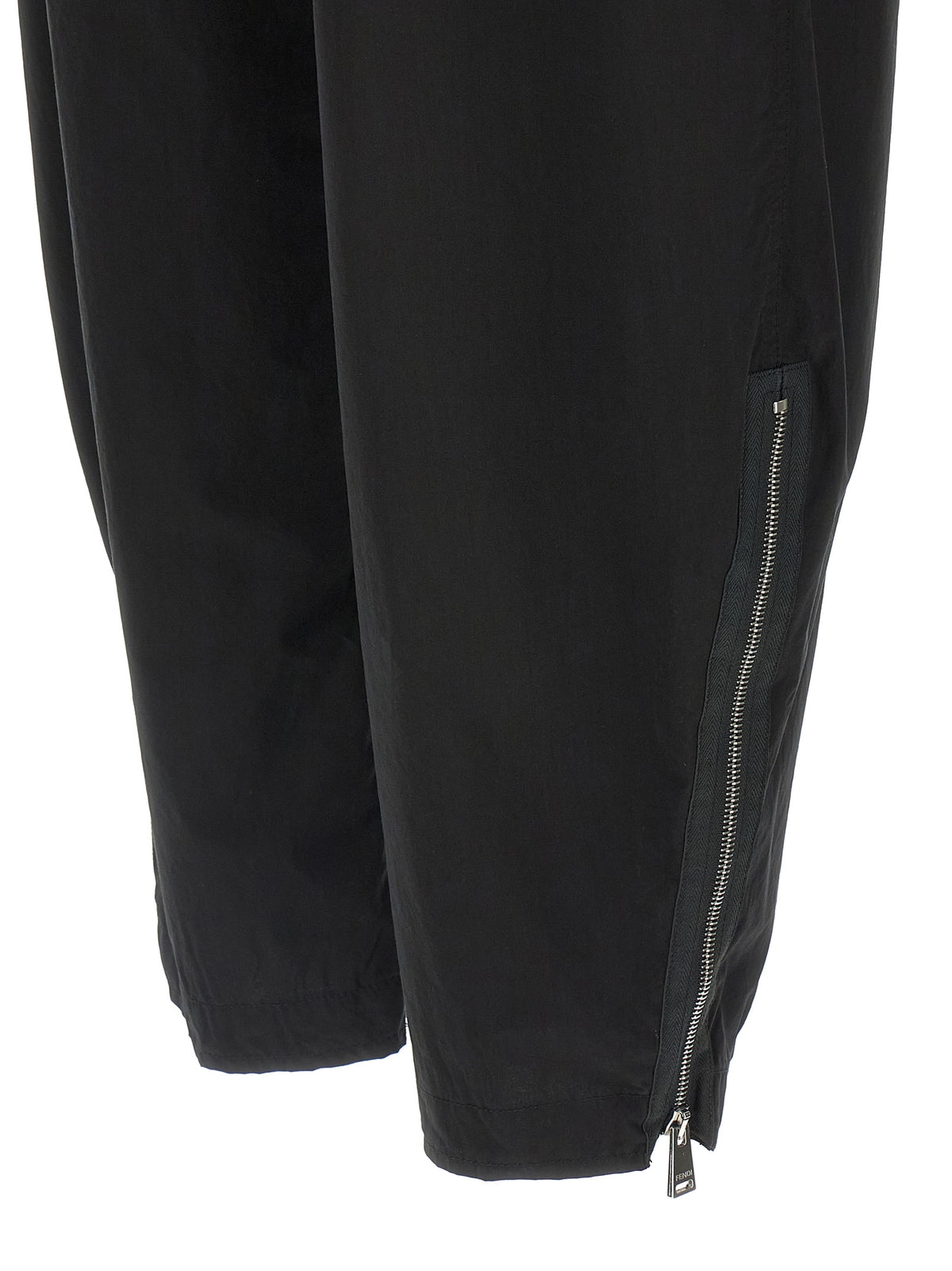 Fendi Black Cotton Cargo Pants