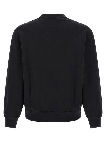 Maison Kitsuné Black Cotton Sweatshirt