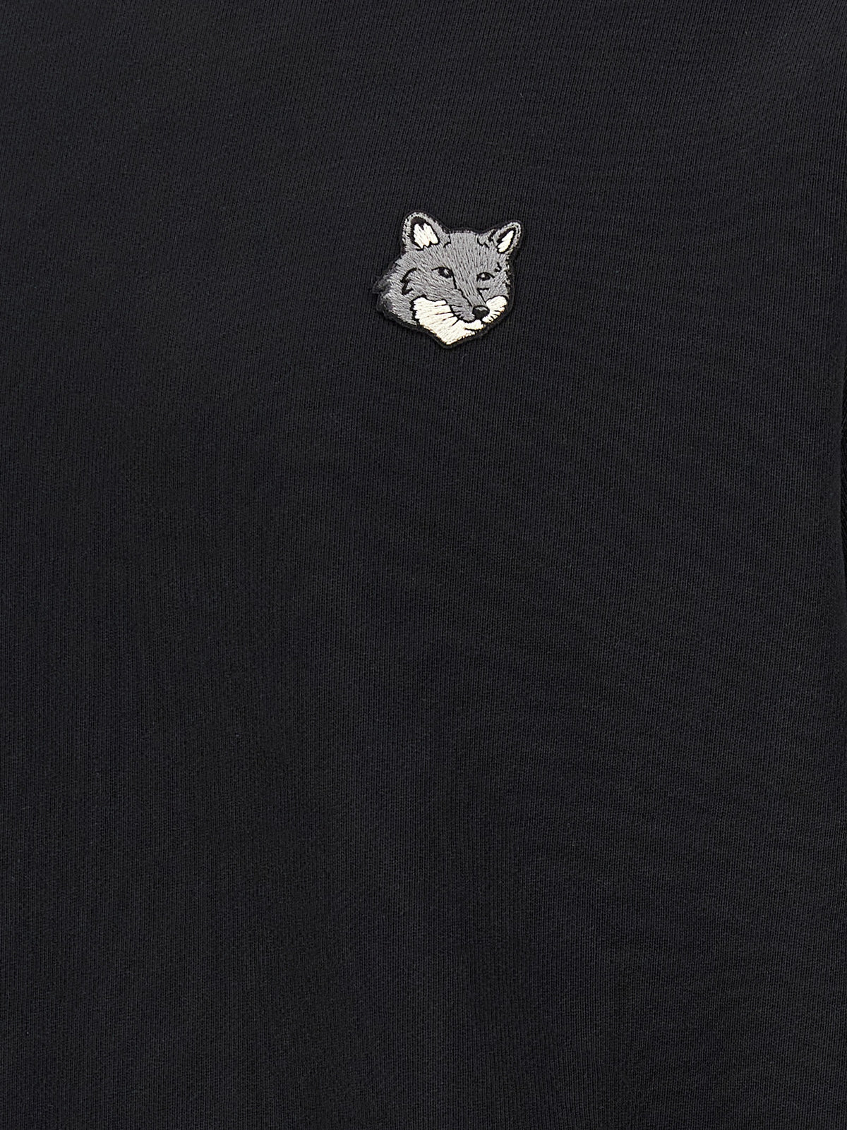 Maison Kitsuné Black Cotton Sweatshirt