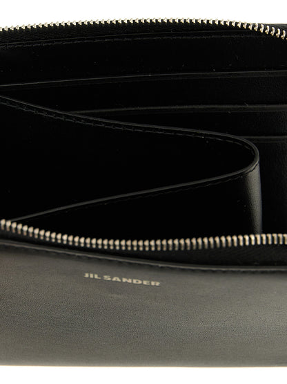 Jil Sander Black Calfskin Wallet