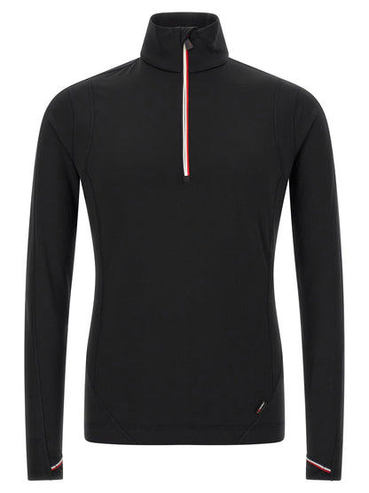 Moncler Grenoble Black Polyamide Sweatshirt