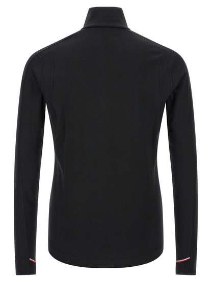 Moncler Grenoble Black Polyamide Sweatshirt