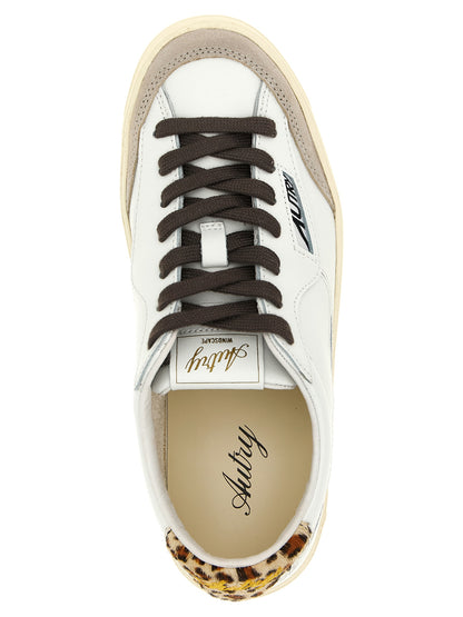 Autry Multicolor Cowhide Low Top Sneakers