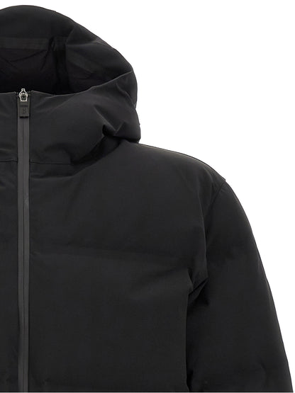 Herno Black Polyamide Full-Length Jacket