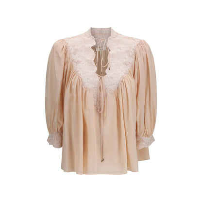 Chloé Multicolor Silk Blouse