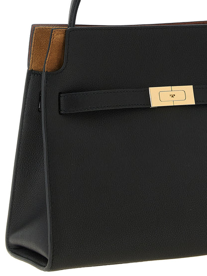 Tory Burch Black Lambskin Crossbody Bag