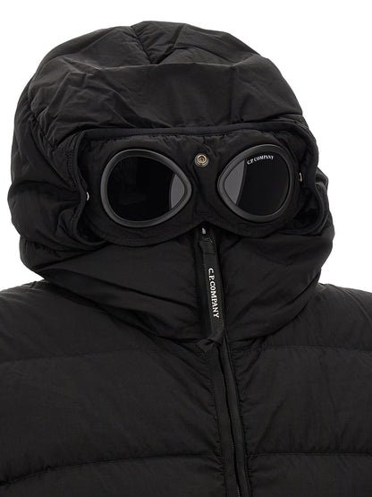C.P. Company Black Polyamide Full-Length Jacket