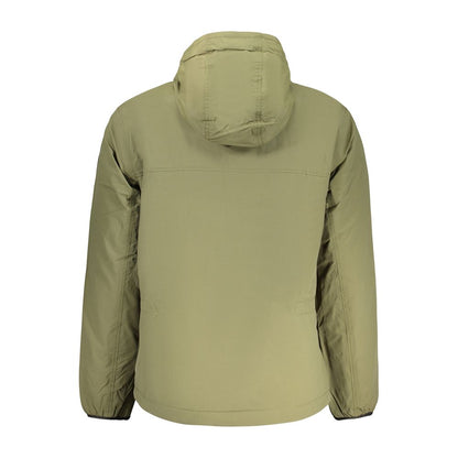Napapijri Green Polyamide Full-Length Jacket