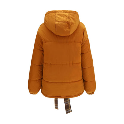 MARBELL Orange Polyamide Full-Length Jacket
