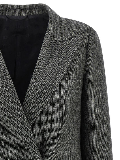 Blazé Milano Gray Virgin Wool Blazer
