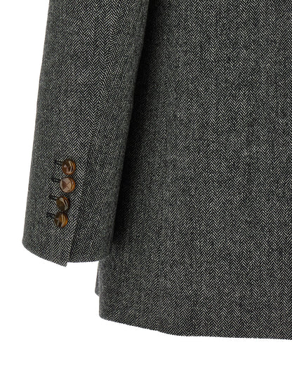 Blazé Milano Gray Virgin Wool Blazer