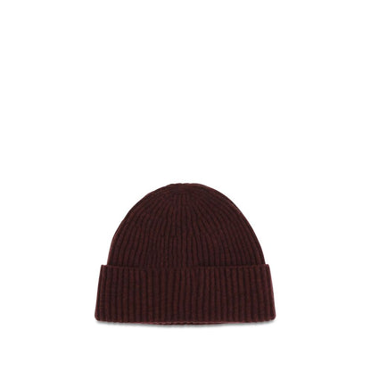 Brunello Cucinelli Bordeaux Cashmere Beanie
