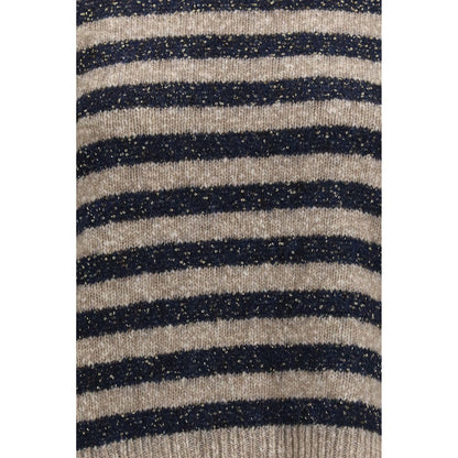 Brunello Cucinelli Beige Wool Oves Aries Sweatshirt