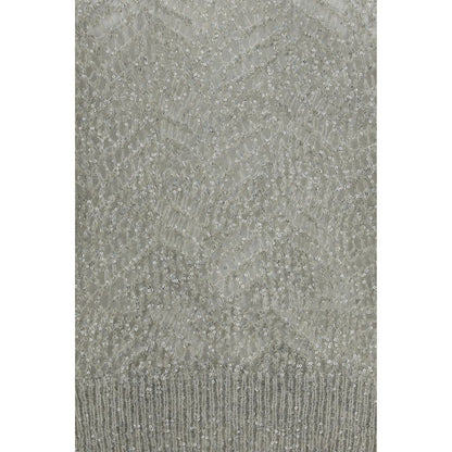 Brunello Cucinelli Gray Linen Sweatshirt