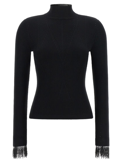 Twinset Black Viscose Cardigan