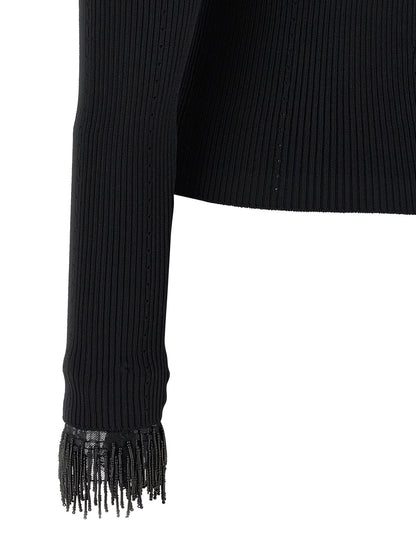 Twinset Black Viscose Cardigan