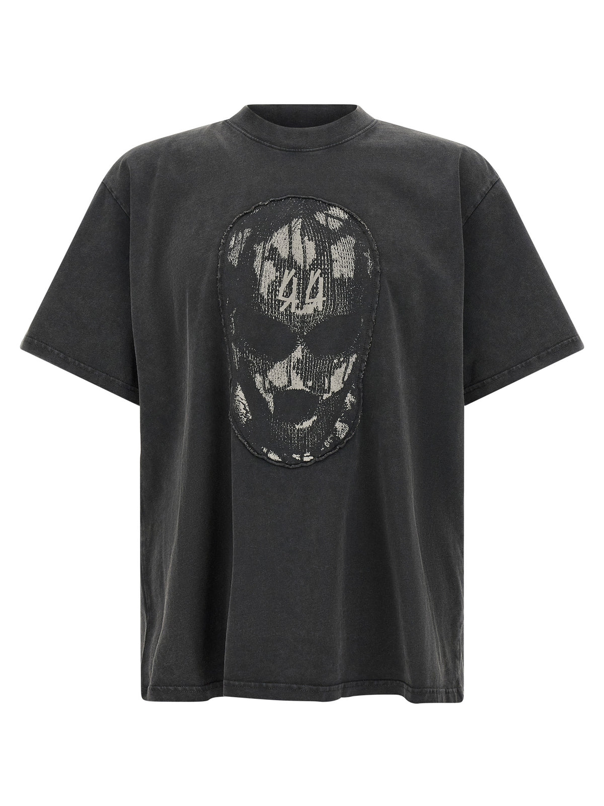 44 Label Group Black Cotton T-Shirt