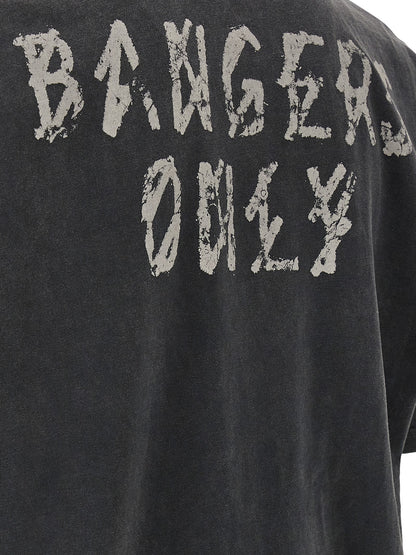 44 Label Group Black Cotton T-Shirt