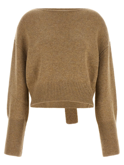 Ermanno Scervino Beige Cashmere Cardigan