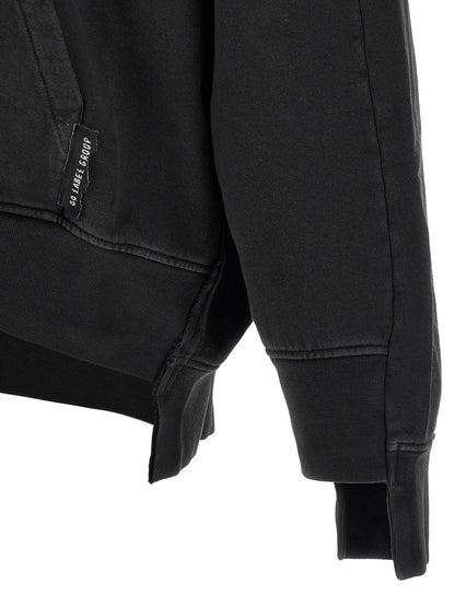 44 Label Group Black Cotton Sweatshirt