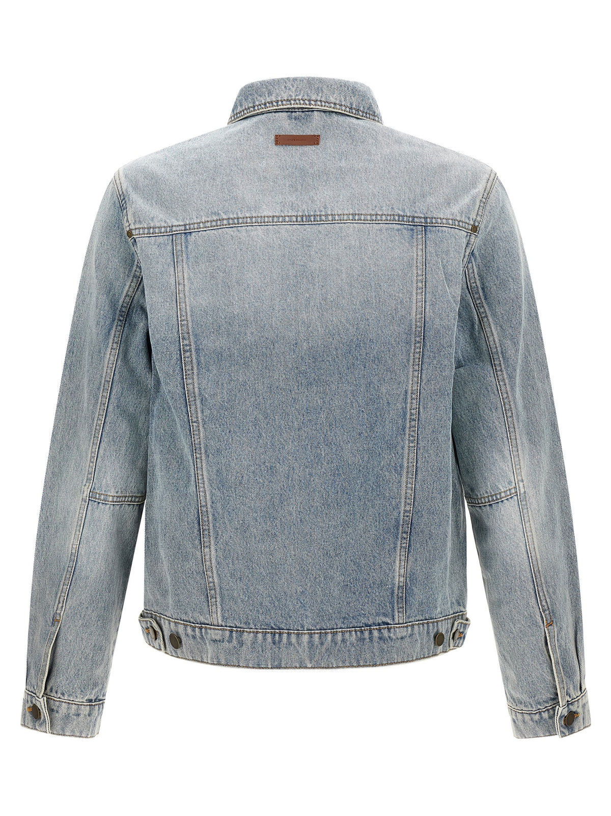 Entire Studios Blue Cotton Denim Jacket