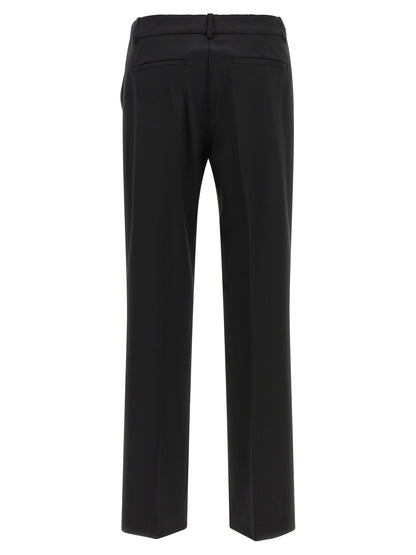 P.A.R.O.S.H. Black Virgin Wool Dress Pants