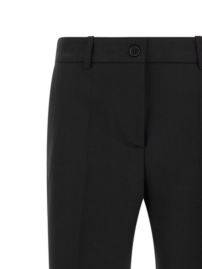 P.A.R.O.S.H. Black Virgin Wool Dress Pants