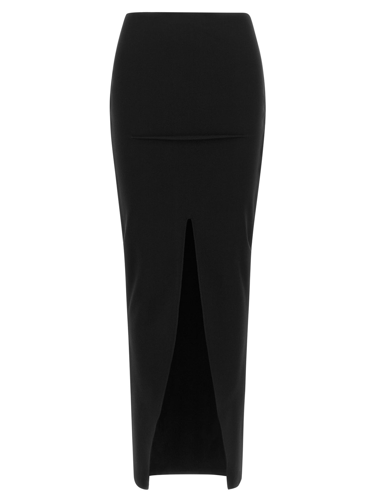 Rick Owens Black Viscose Mini Skirt
