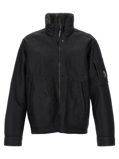 C.P. Company Black Polyamide Shell Jacket