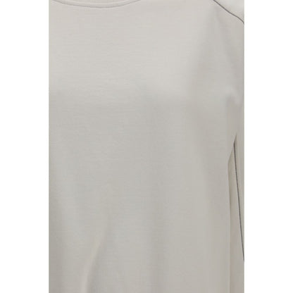 Brunello Cucinelli White Cotton Sweatshirt