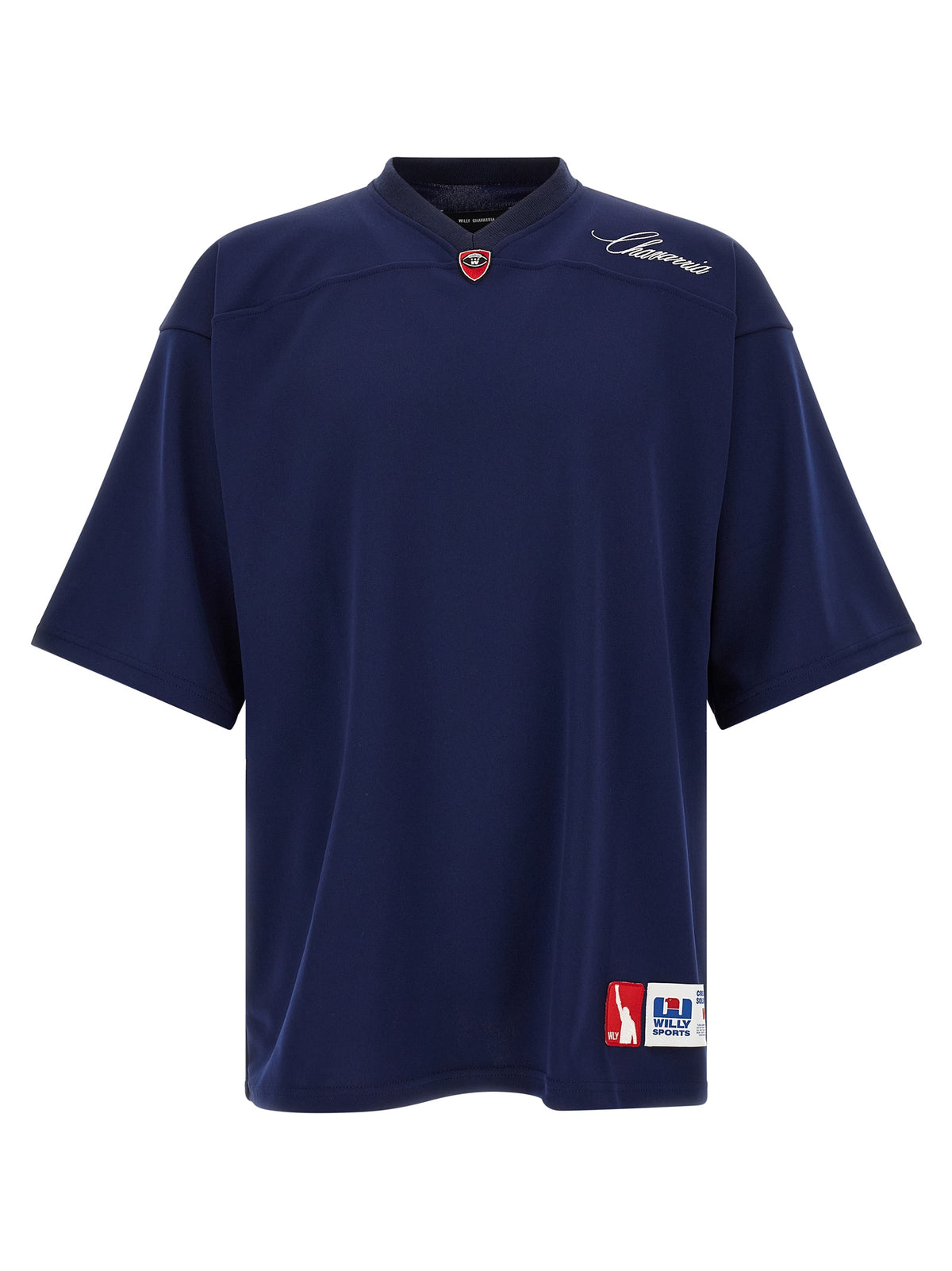 WILLY CHAVARRIA Blue Polyester Sportswear